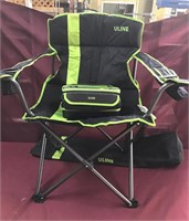 New Uline Folding Chair and Lunchbox