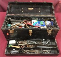 Vintage Toolbox Full of Tools