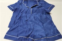 2 PCS LADIES SILK SLEEPWEAR SIZE L