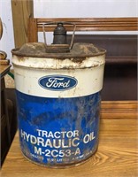 Ford advertising oil can 5 gallon