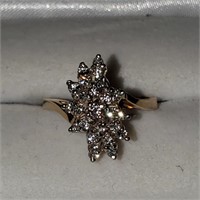 $3000 14K  Diamond(0.35ct) Ring