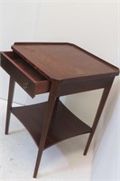Vintage Mersman End Table With Drawer 18 1/2 x 25