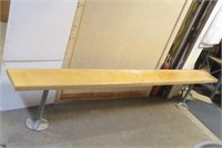 Commercial? Scool Bench 7 ft l  x  18" h