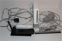 Wii Console with Paddles and Charger
