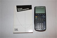 TI 83 Calculator with Guide Book