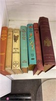 7 VINTAGE HARDBACK BOOKS