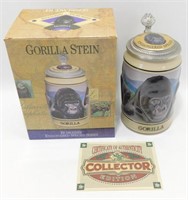 Budweiser 1995 Endangered Species Gorilla Lidded