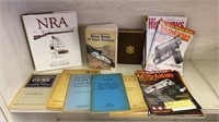 BOOKS ABOUT GUNS AND GUN MAGAZINES