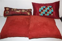 Red Pillows