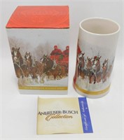 Budweiser 2012 Holiday Stein "Winter Wonderland"