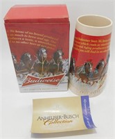 Budweiser 2013 Holiday Stein "Sights of the
