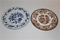 Antique Plates Blue Danube Mint,Royal