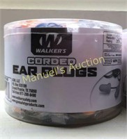 WALKERS CORDED EAR PLUGS - 50 COUNT