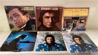 3 JOHNNY CASH ALBUMS , 2 CALENDARS AND 1 ROSEANNE