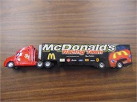 McDonalds Racing Team Tractor Trailer And Cars