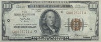 1929 U.S. $100 NATIONAL CURRENCY - CHICAGO