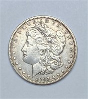 1893 MORGAN SILVER DOLLAR