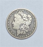 1895-O MORGAN SILVER DOLLAR