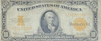 1922 U.S. $10 GOLD NOTE