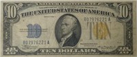 1934 U.S. $10 NORTH AFRICA NOTE