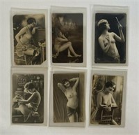COLLECTION OF FRENCH NUDE RPPC POSTCARDS