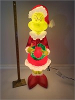New 24 inch The Grinch blow mold