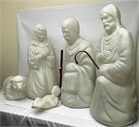 Empire large five piece nativity blow mold set