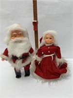 Vintage Santa and Mrs. Claus