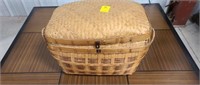 Wicker Basket, Picnic, Storage