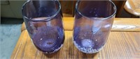 purple vases