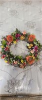 Wreath, spring floral, Decor