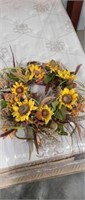 Wreath Sunflower, Decor,