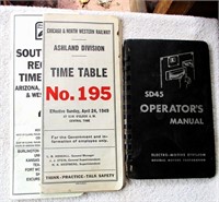 Railroad Engine Operator's Manual - 1967