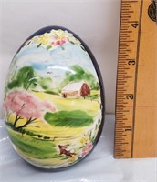 Barbara Kuhlman Egg, aprox. 4", signed BK78