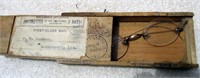 Victorian Eye Glasses In Original Shipping Box