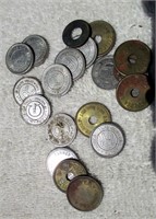 21pc Gaming/amusement Tokens