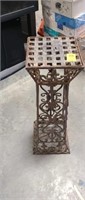 Plant Stand, Metal Stand, Ornate