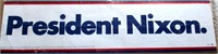 Nixon Bumper Sticker - Unused