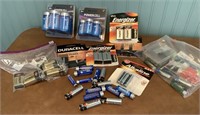 Large Lot of Various Size Batteries