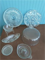 7 Piece Vintage Cut Glass & Crystal Collection