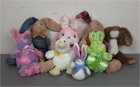 8 Piece Plush Stuffed Animal Easter Collection