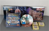7 Piece Puzzle And Game Collection