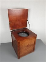 Antique Wooden Portable Toilet