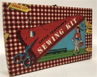 Vintage Little Traveler’s Sewing Kit Toy