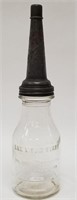 Vintage Amco Corporation Glass Oil Bottle W/ Spout