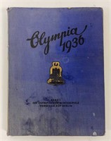 1936 German Olympics Book W/ Real Photos