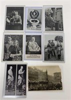 Lot of 8 WWII German Postcards and Photographs