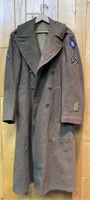 Vintage WWII Era Trench Coat