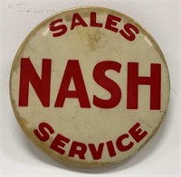 Vintage Nash Automotive Advertising Pinback Button