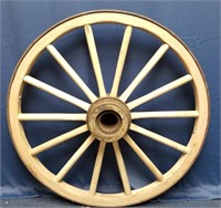 Vintage 45" Restored Wagon Wheel